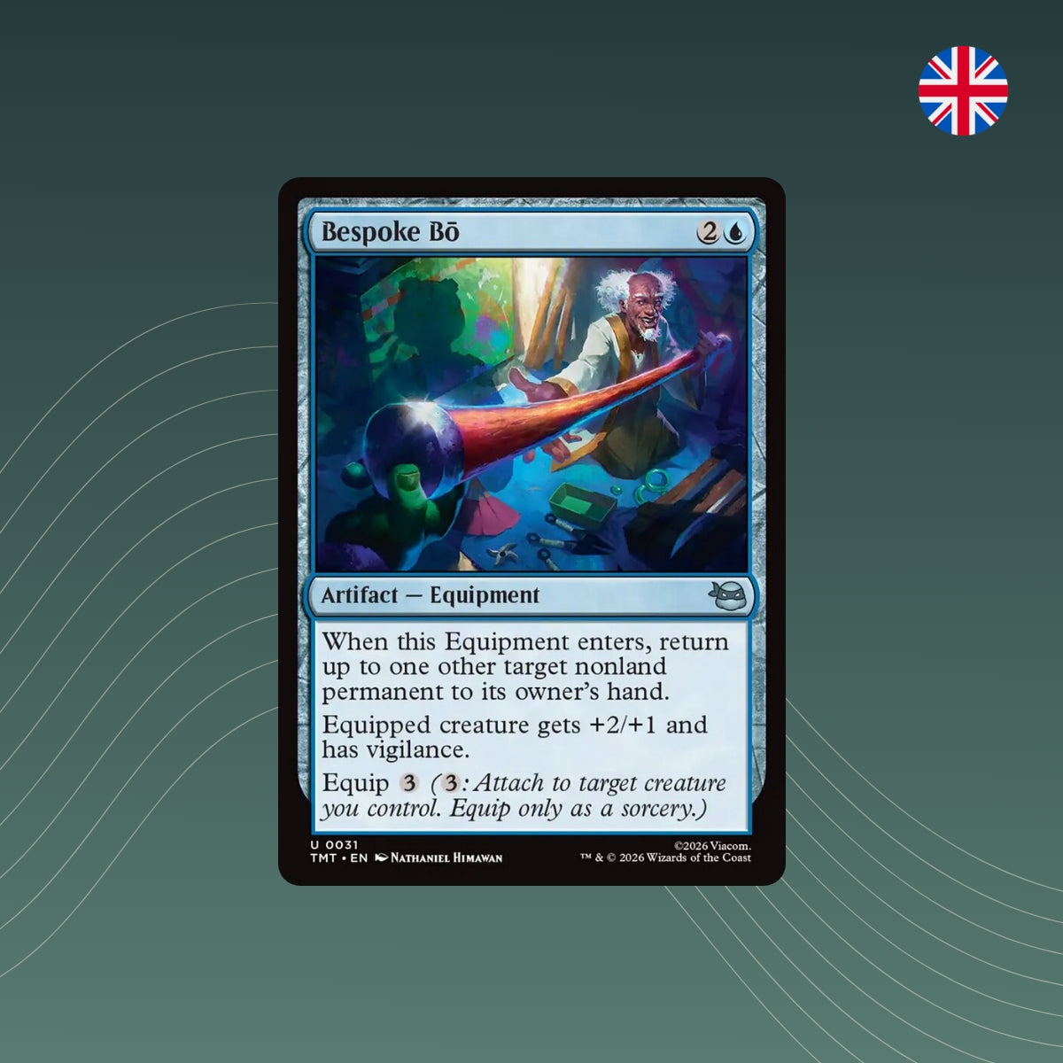 MTG - Bespoke Bō - #0031 - Teenage Mutant Ninja Turtles - Englisch