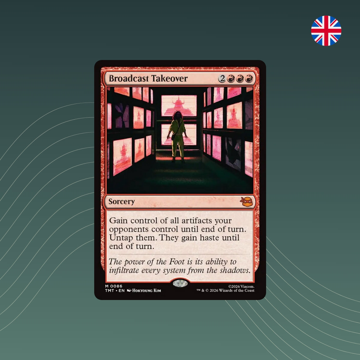 MTG - Broadcast Takeover - #0086 - Teenage Mutant Ninja Turtles - Englisch