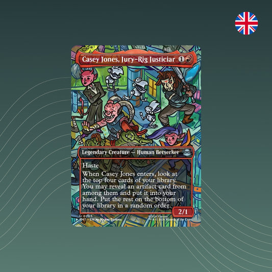 MTG - Casey Jones, Jury-Rig Justiciar - #0207 - Teenage Mutant Ninja Turtles - Showcase - Englisch