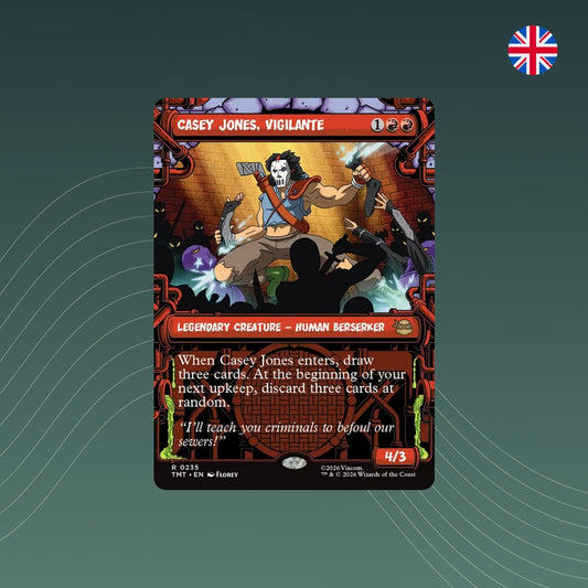 MTG - Casey Jones, Vigilant V.1 - #0235 - Teenage Mutant Ninja Turtles - Showcase - Englisch