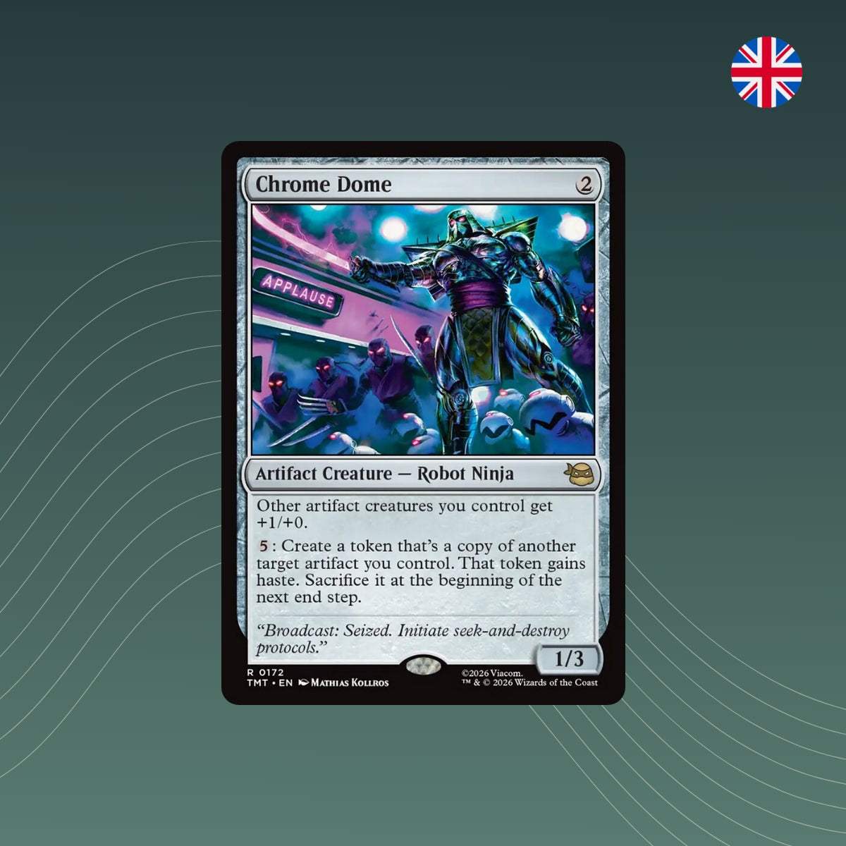 MTG - Chrome Dome - #0172 - Teenage Mutant Ninja Turtles - Englisch