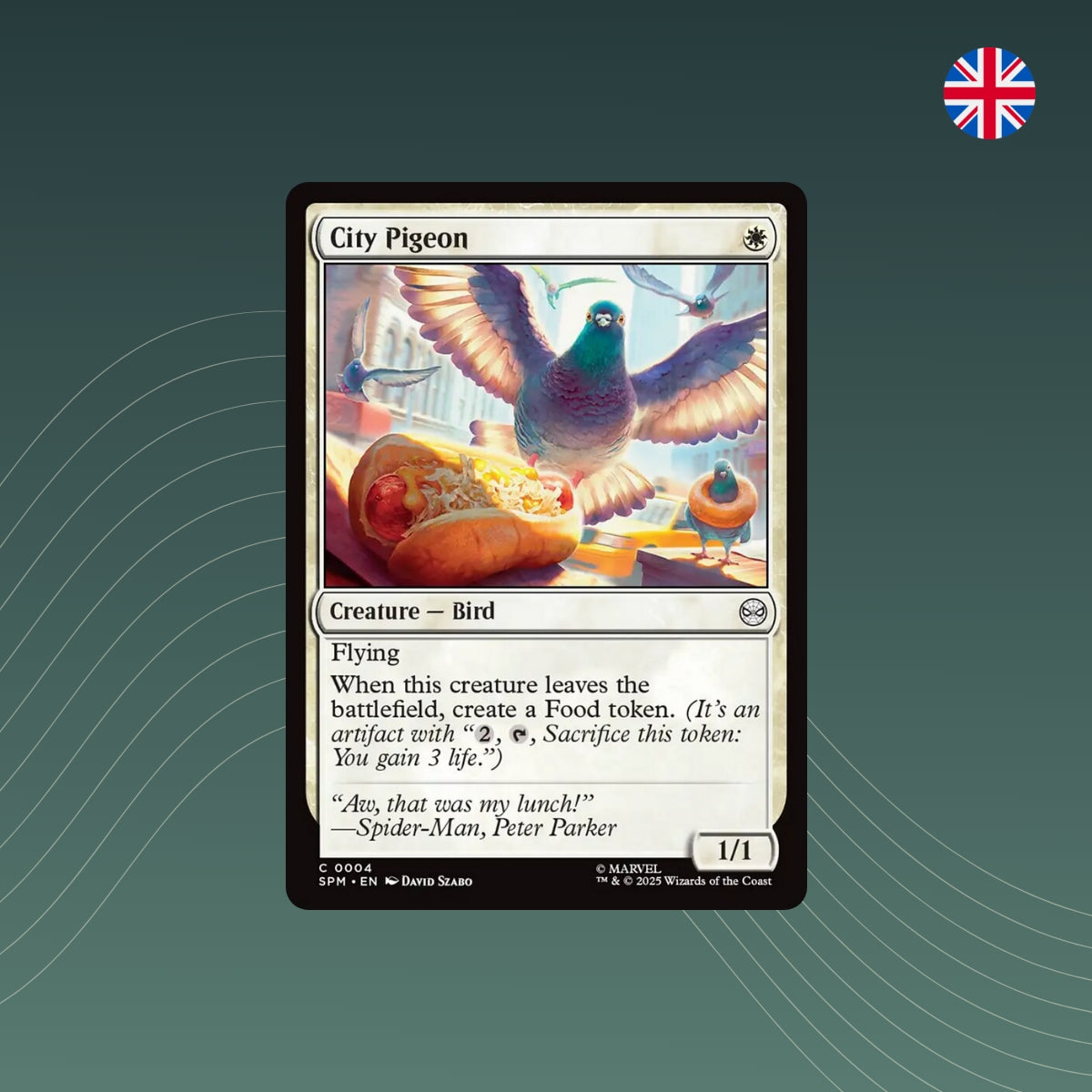MTG - City Pigeon - #0004 - Marvel's Spider-Man - Englisch