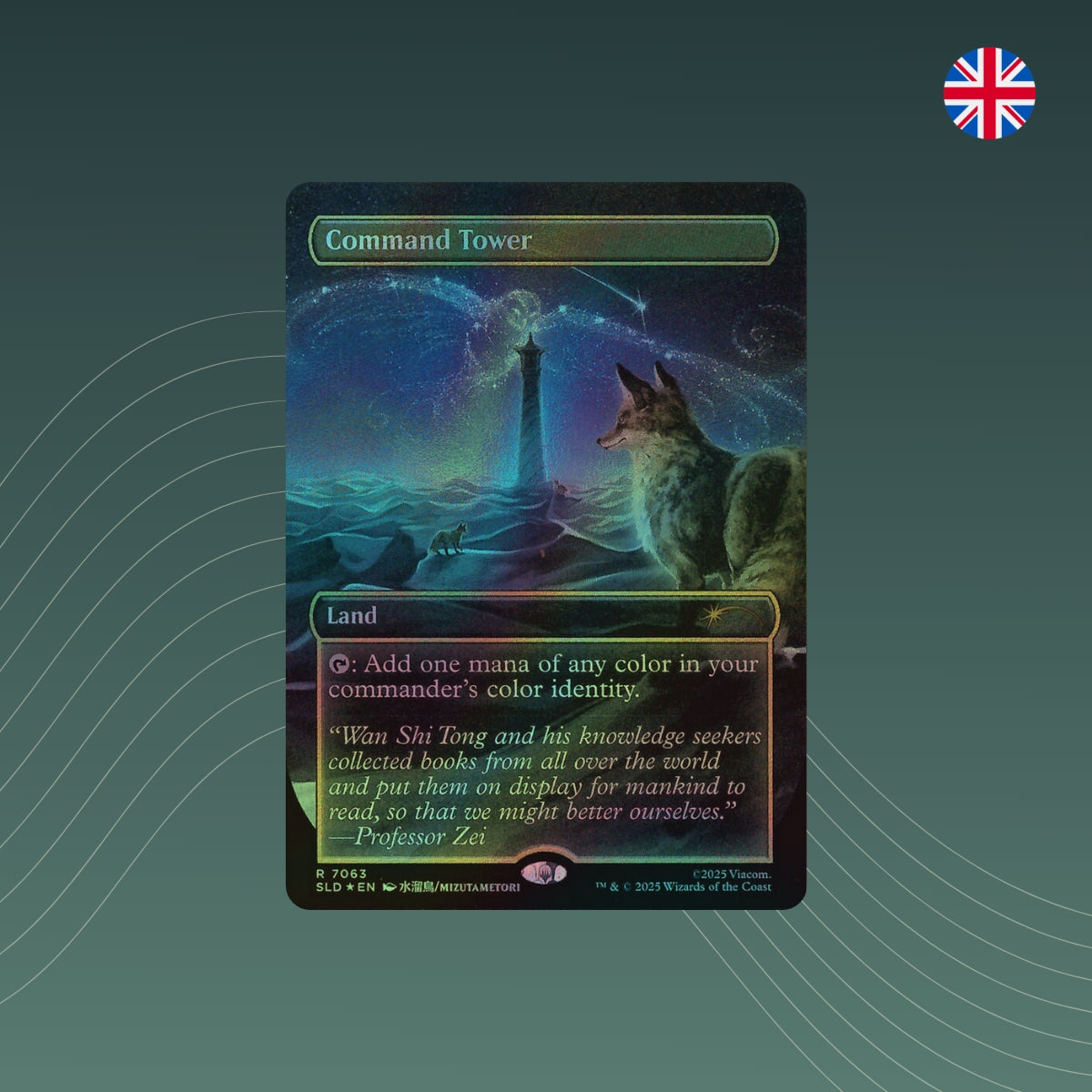 Command Tower_MTG_secret_lairxAvatar_Foil_EN