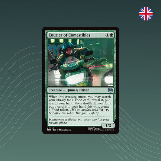 MTG - Courier of Comestibles - #0112 - Teenage Mutant Ninja Turtles - Englisch