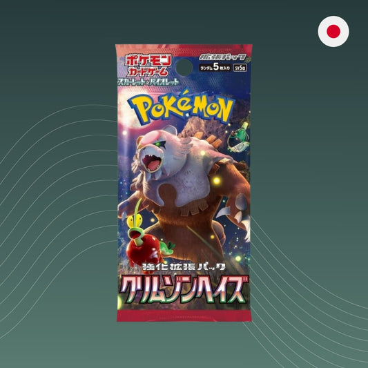 Pokémon Crimson Haze Booster sv5a Japanisch - spectraltrading