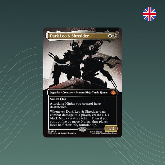 MTG - Dark Leo & Shredder V.1 - #0220 - Teenage Mutant Ninja Turtles: Extras - Showcase - Englisch