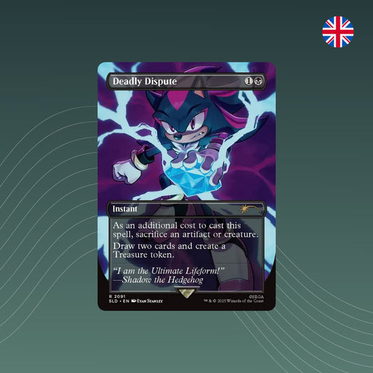 MTG - Deadly Dispute - Secret Lair x Sonic - English
