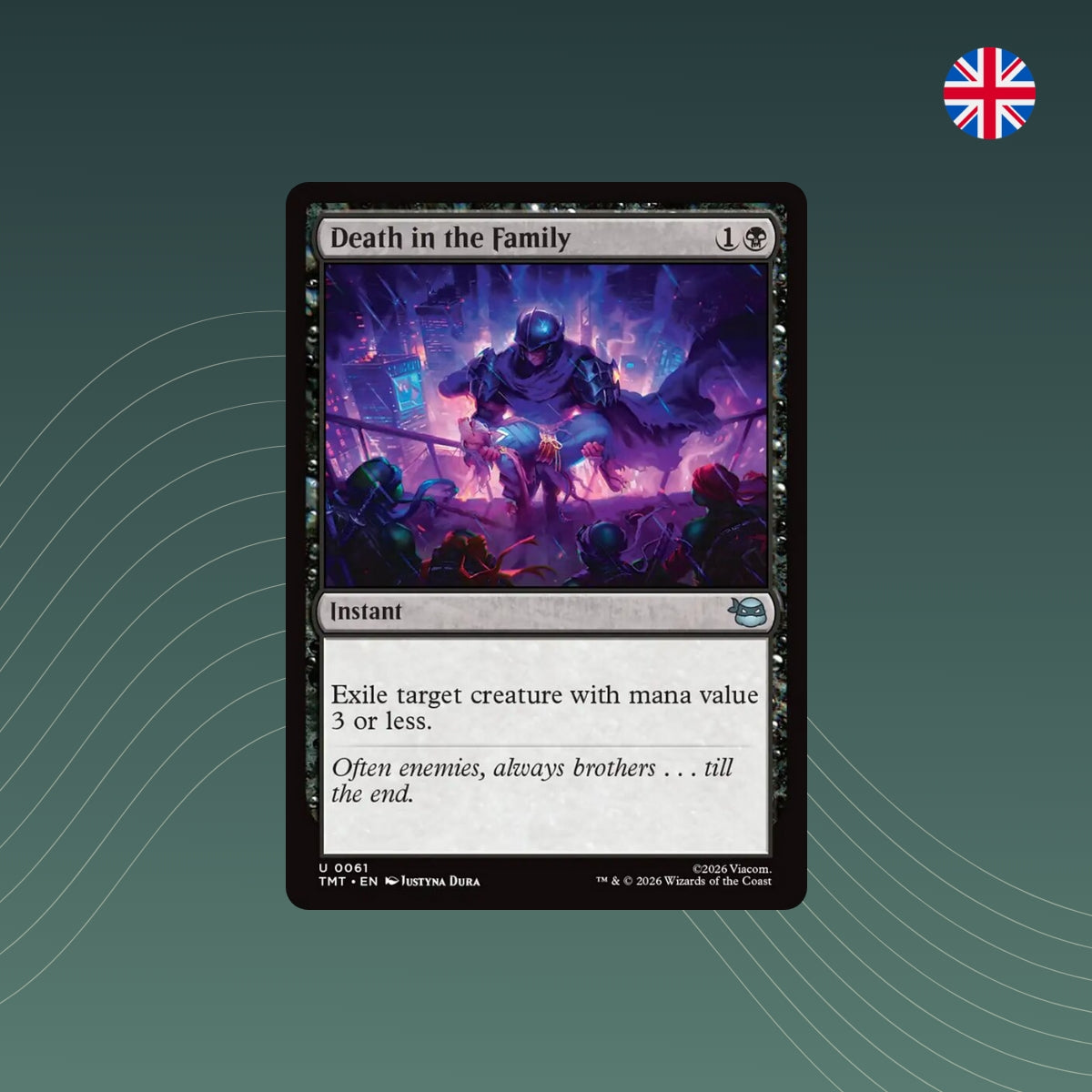 MTG - Death in the Family - #0061 - Teenage Mutant Ninja Turtles - Englisch