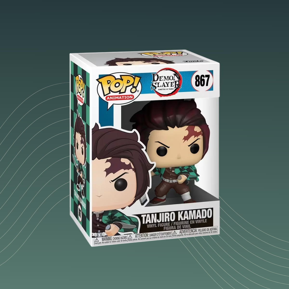 Demon Slayer: Tanjiro Kamado  - 867 - Funko Pop! - Vinyl Figur