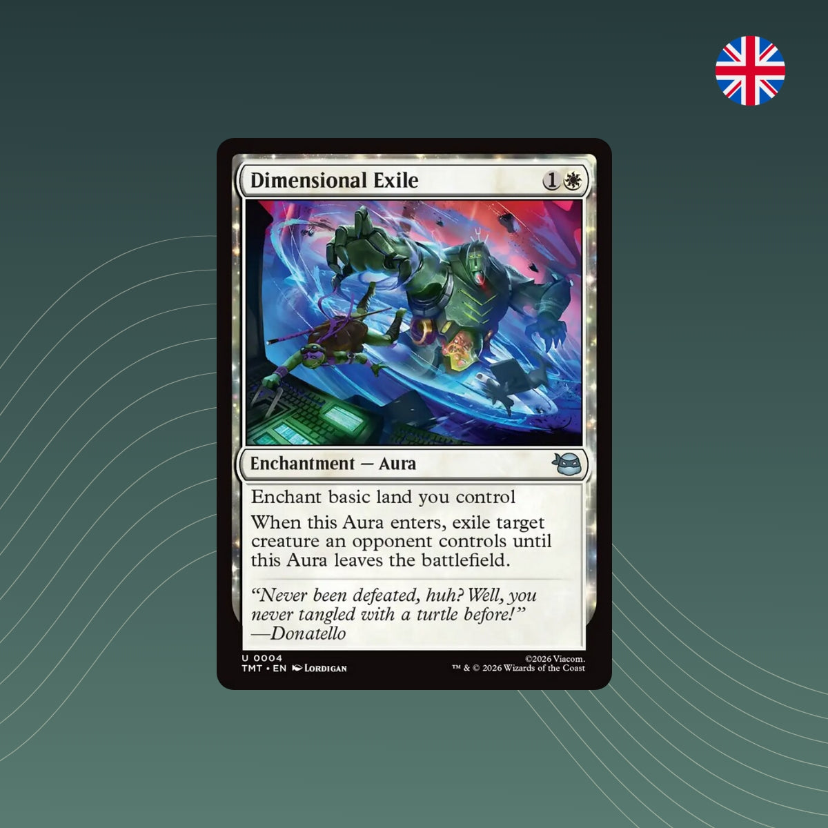 MTG - Dimensional Exile - #0004 - Teenage Mutant Ninja Turtles - Englisch