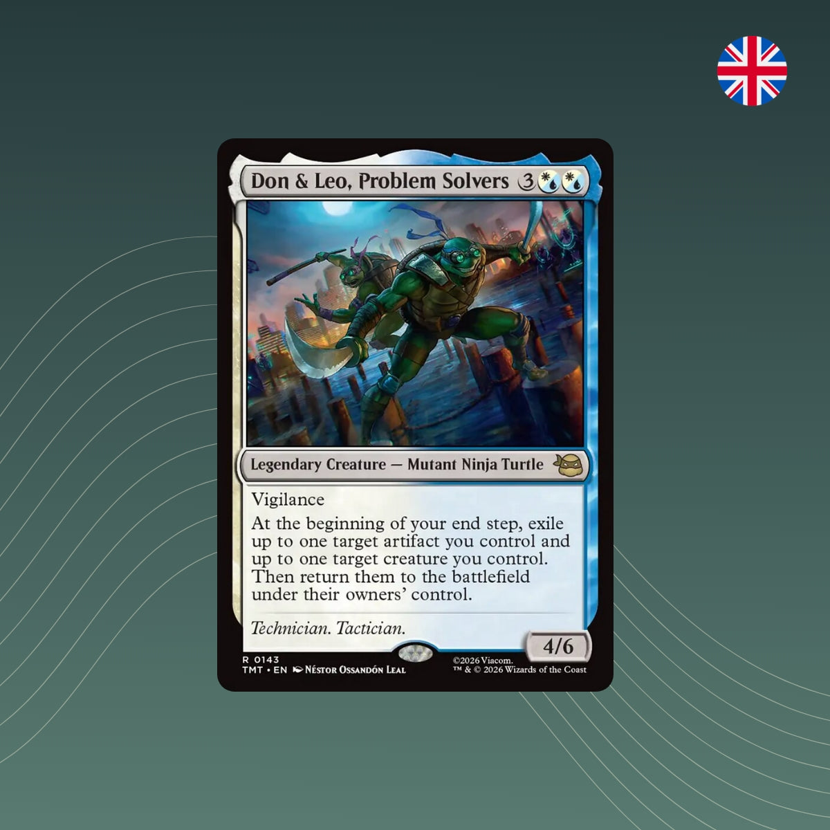 MTG - Don & Leo, Problem Solvers - #0143 - Teenage Mutant Ninja Turtles - Englisch