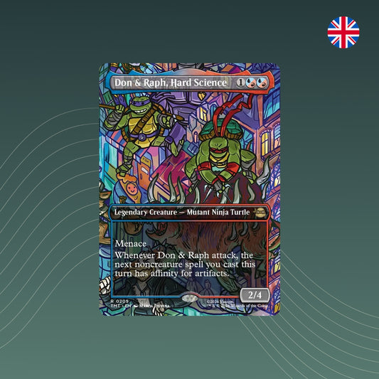 MTG - Don & Raph, Hard Science V.1 - #0205 - Teenage Mutant Ninja Turtles - Showcase - Englisch