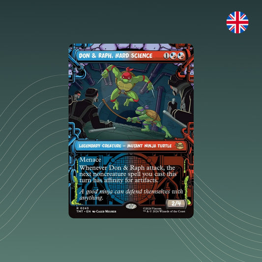 MTG - Don & Raph, Hard Science V.2 - #0243 - Teenage Mutant Ninja Turtles - Showcase - Englisch