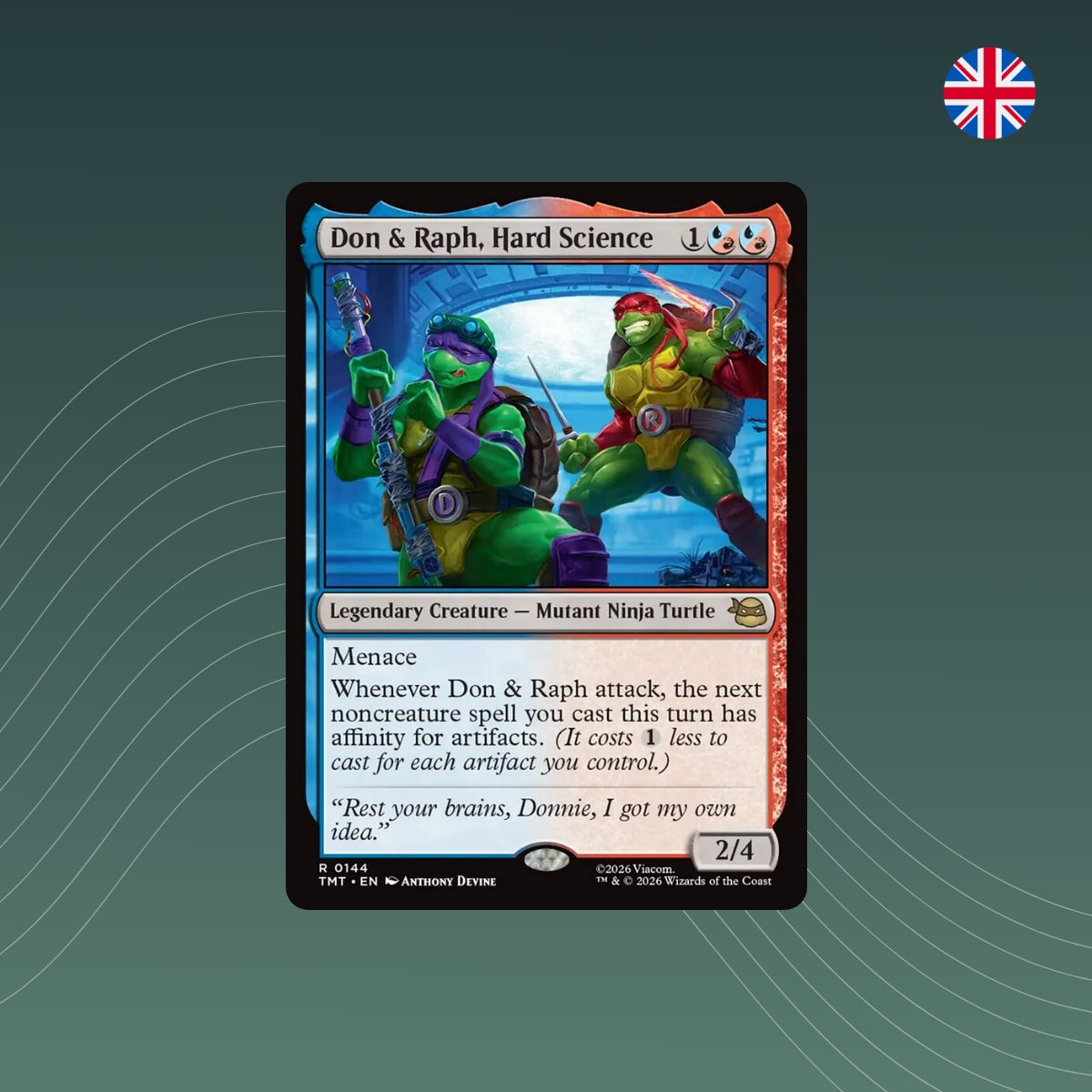 MTG - Don & Raph, Hard Science - #0144 - Teenage Mutant Ninja Turtles - Englisch