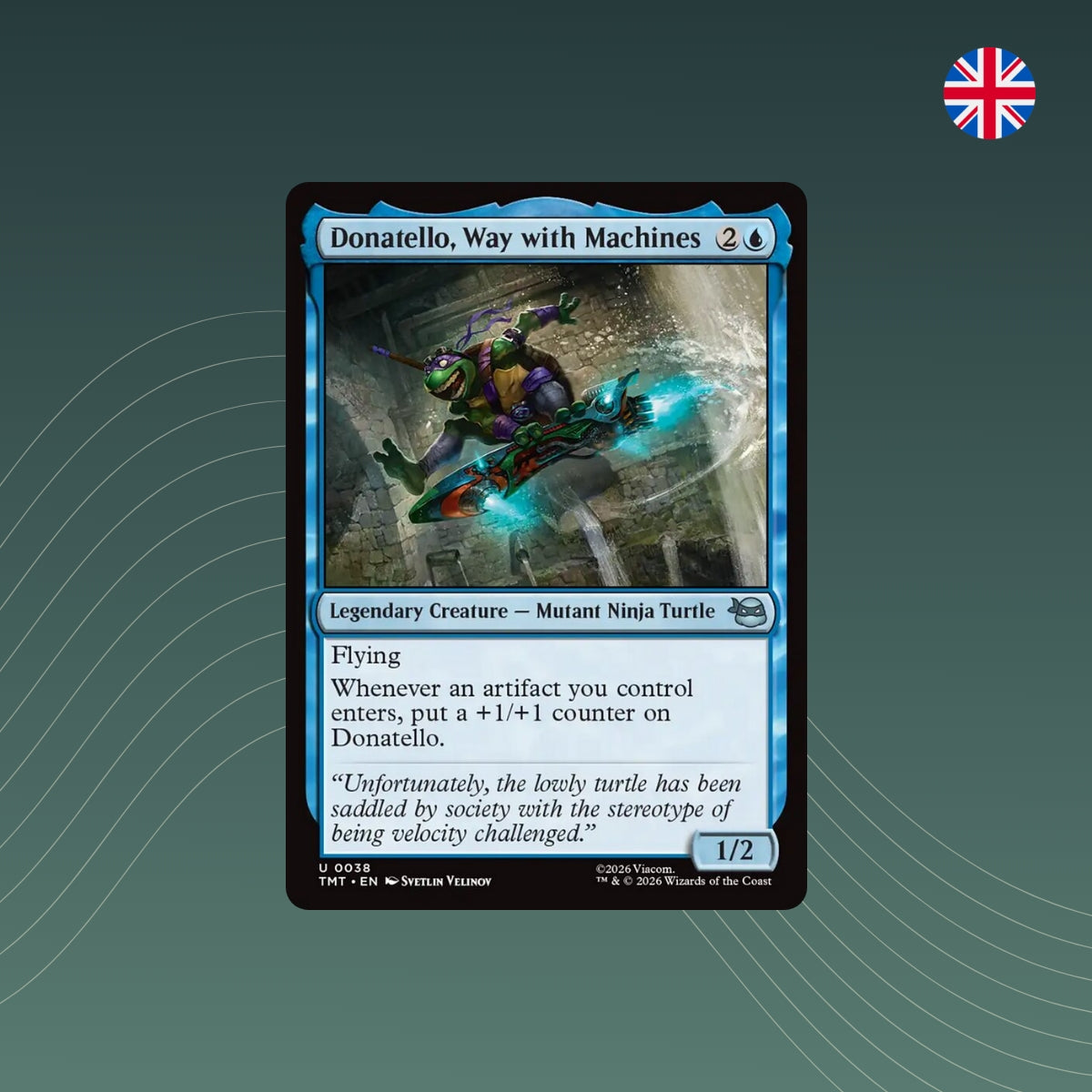 MTG - Donatello, Way with Machines - #0038 - Teenage Mutant Ninja Turtles - Englisch