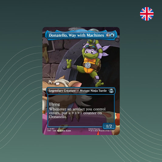 MTG - Donatello, Way with Machines - #0197 - Teenage Mutant Ninja Turtles - Showcase - Englisch