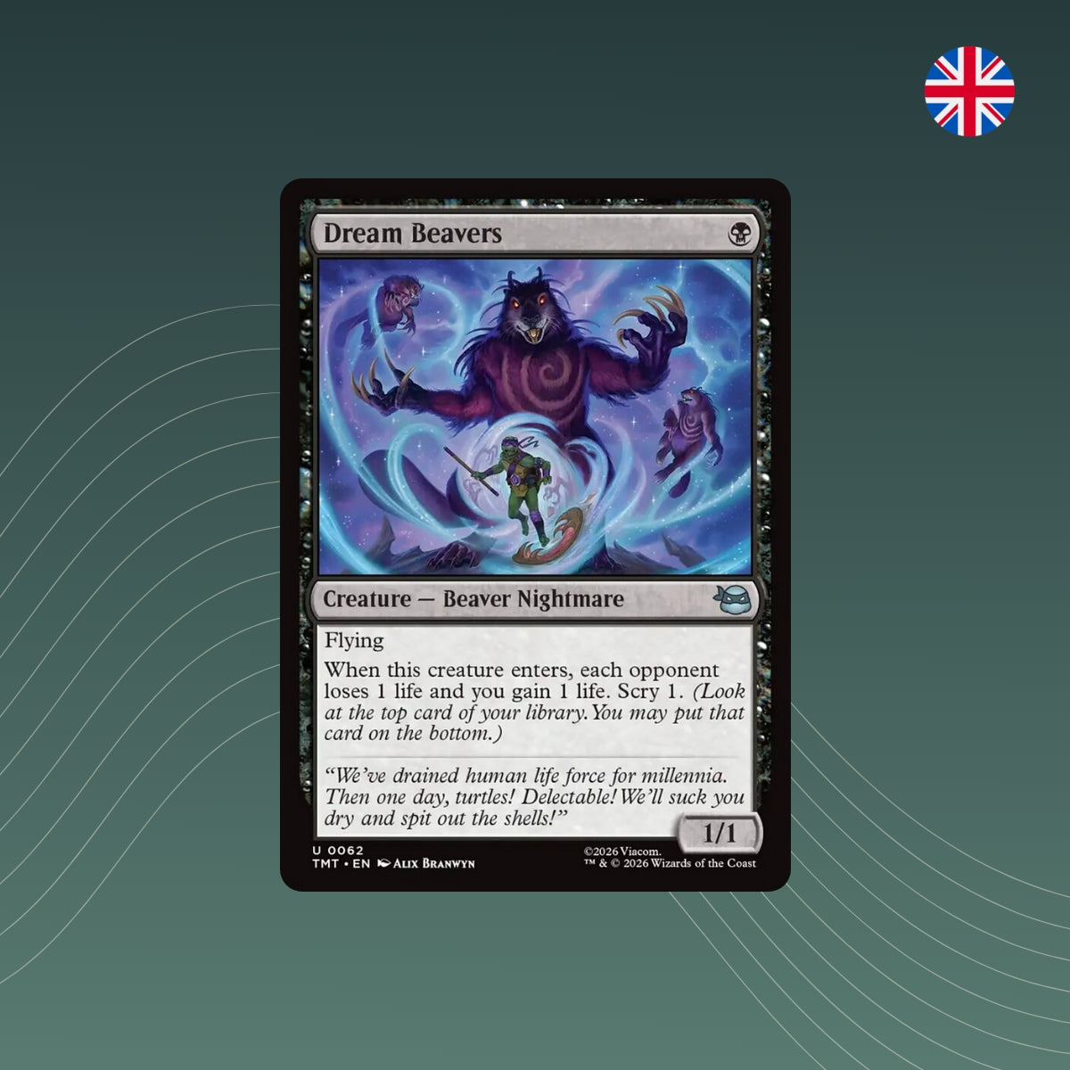 MTG - Dream Beavers - #0062 - Teenage Mutant Ninja Turtles - Englisch
