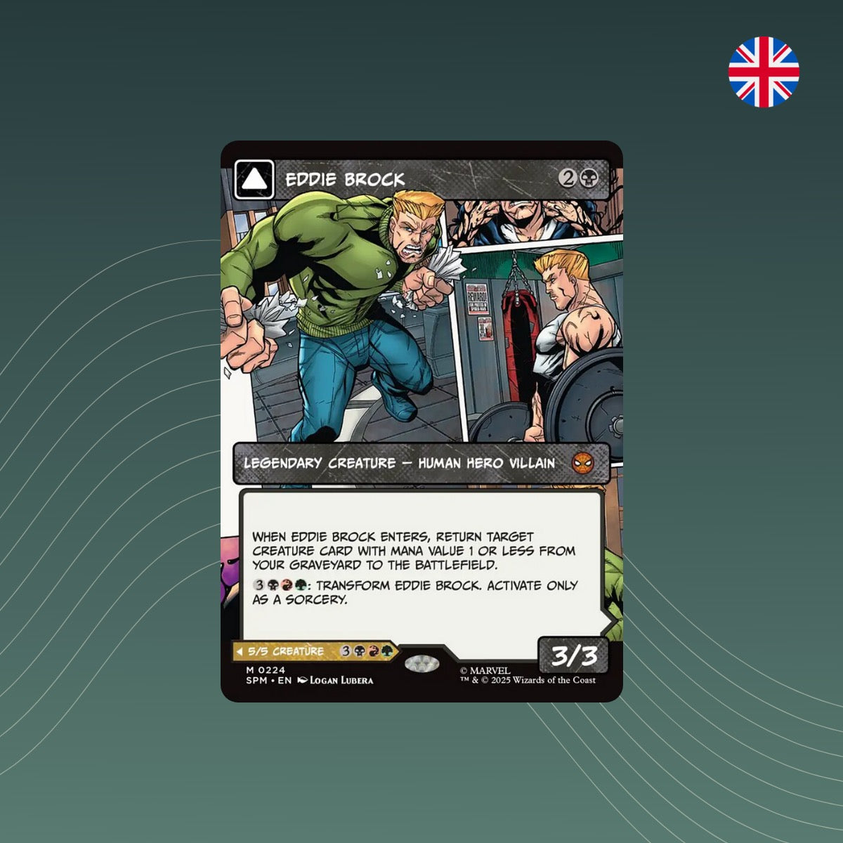 Eddie Brock_V1_MTG_Marvel’s Spider-Man_Showcase_normal_EN