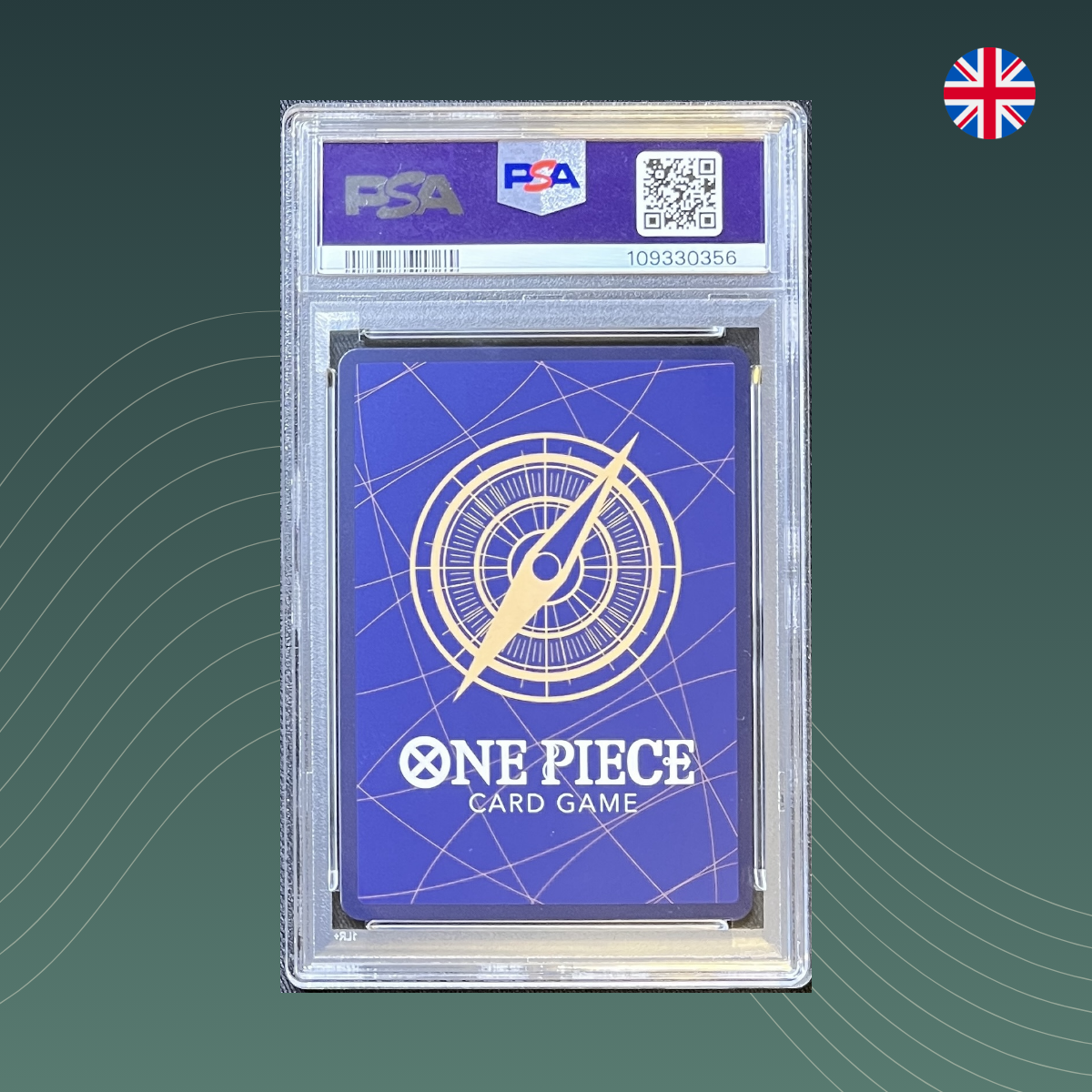 Edison (OP07-100) (V.1) - TNMT Pack OCT-DEC Winner - 2024 - PSA 10 GEM MINT - Englisch back