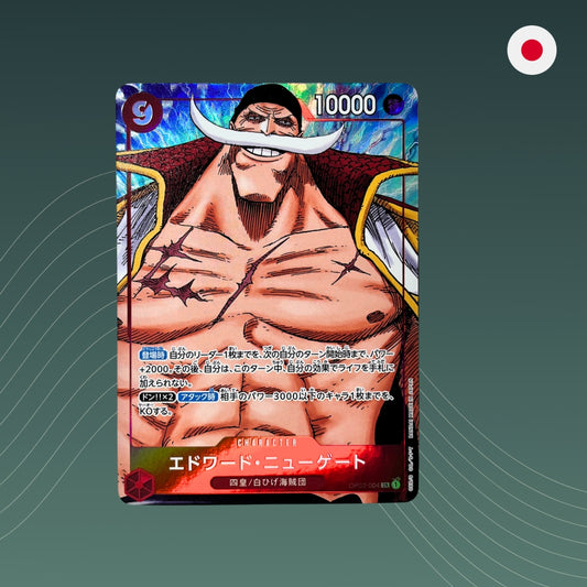 Edward.Newgate (OP02-004) V.2 - AA - Alternate Art - OP02 - Paramount War - One Piece TCG - Japanisch