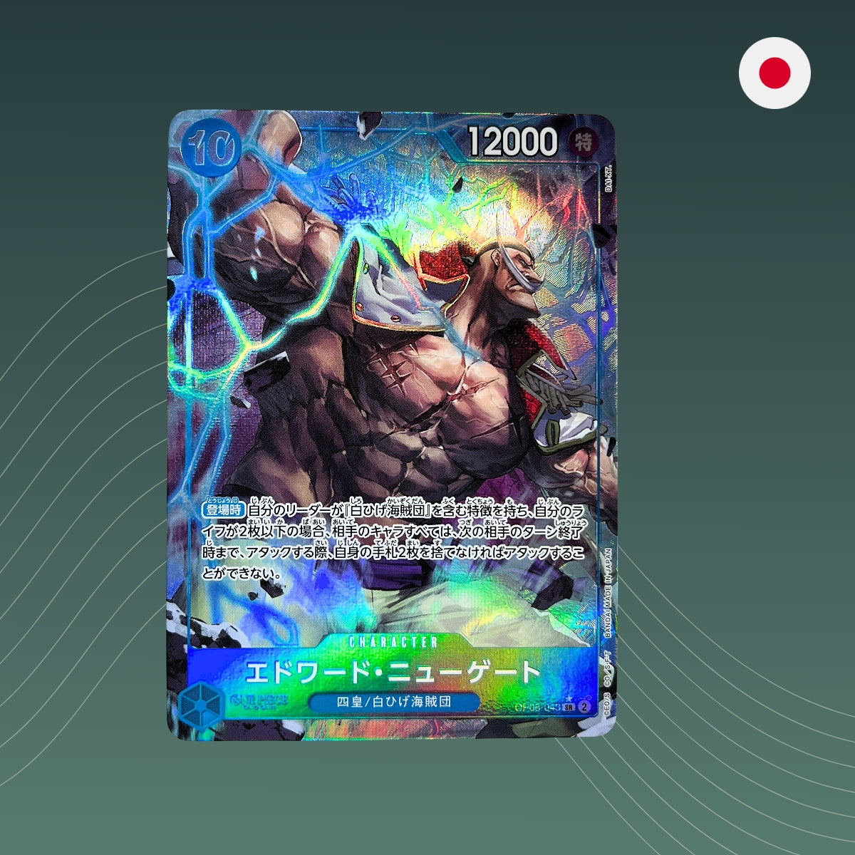 Edward.Newgate (OP08-043) V.2 - AA - Alternate Art - OP08 - Two Legends - One Piece TCG - Japanisch