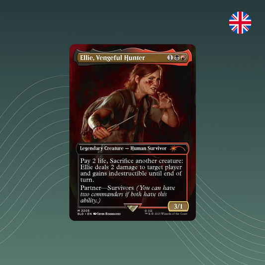 MTG - Ellie, Vengeful Hunter - Secret Lair x Last of Us - Englisch
