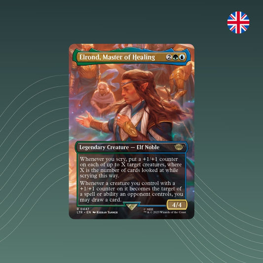 MTG - Elrond, Master of Healing V.2 - Lord of the Rings - Showcase - Englisch - spectraltrading