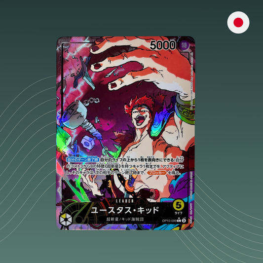 Eustass"Captain"Kid (OP10-099) V.2 - AA - Alternate Art - Leader - OP10 - Royal Blood - One Piece TCG - Japanisch