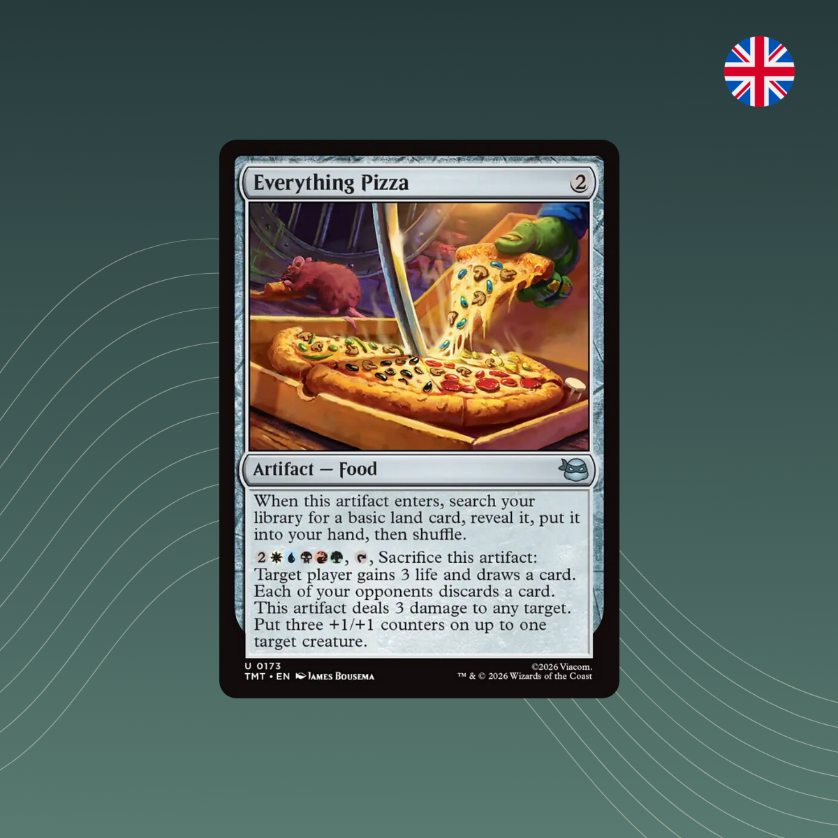 MTG - Everything Pizza - #0173 - Teenage Mutant Ninja Turtles - Englisch