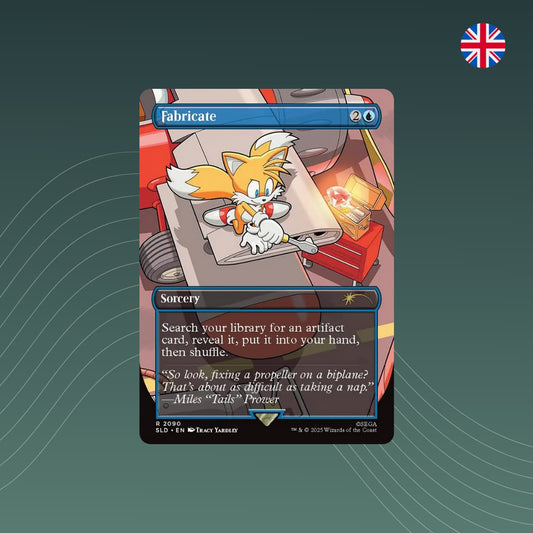 MTG - Fabricate - Secret Lair x Sonic - English