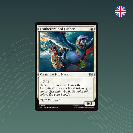 MTG - Featherbrained Filcher - #0006 - Teenage Mutant Ninja Turtles - Englisch