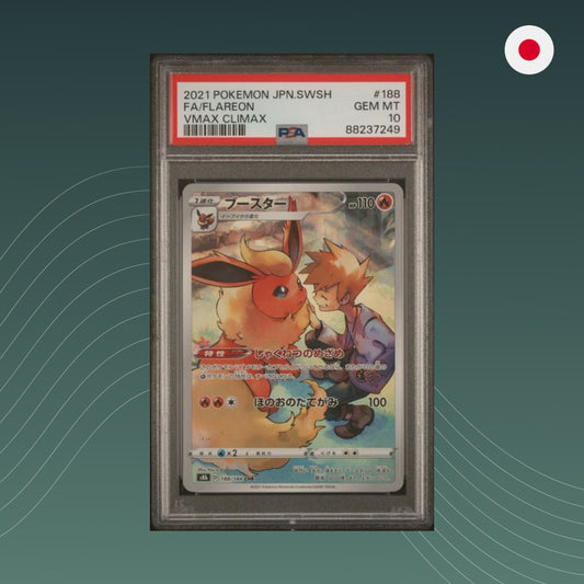 Flareon - (s8b 188) - Pokémon - 2021 - Art Rare - PSA 10 - GEM MINT - Japanisch - front