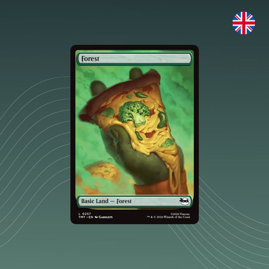 MTG - Forest V.1 - #0257 - Teenage Mutant Ninja Turtles: Extras - Showcase - Englisch