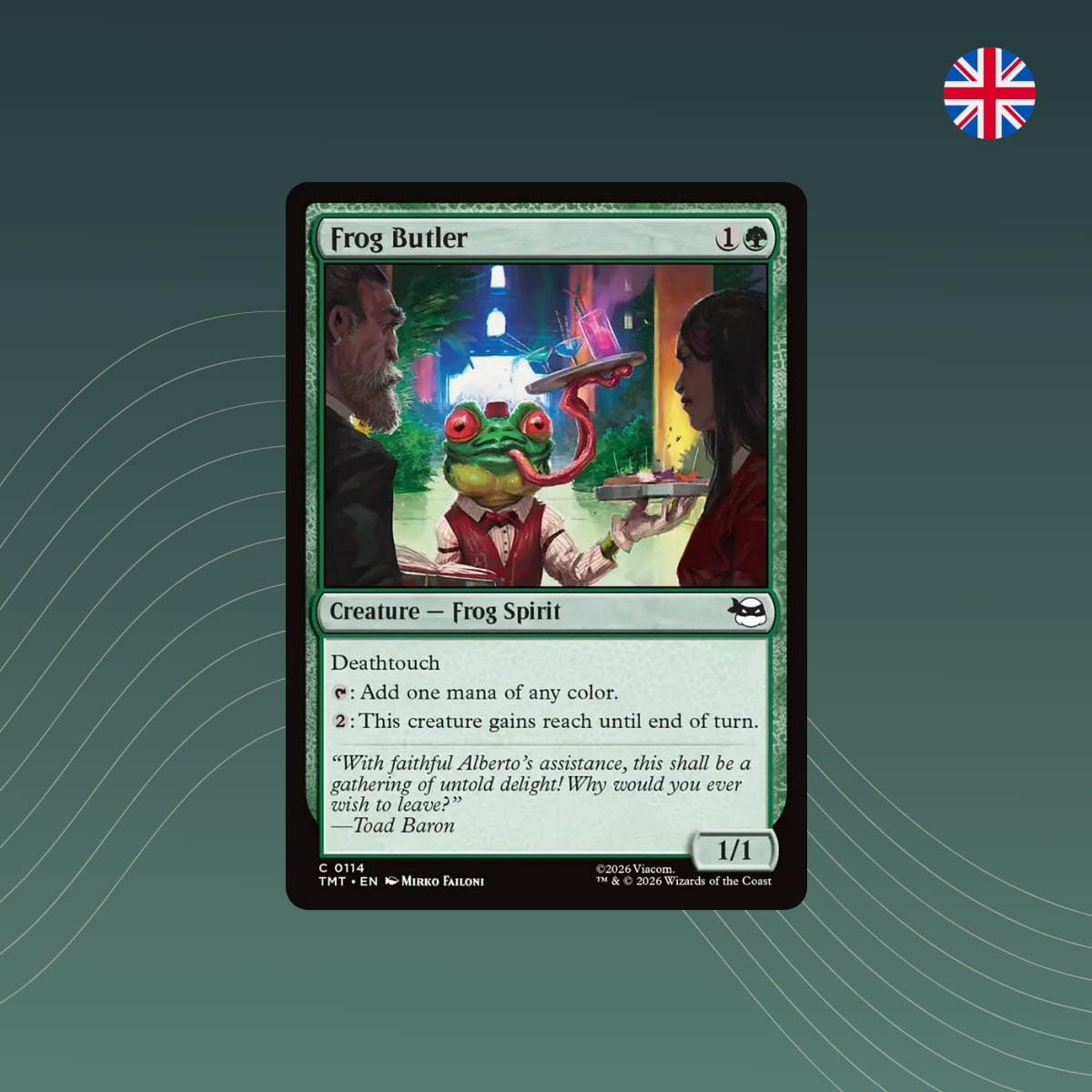 MTG - Frog Butler - #0122 - Teenage Mutant Ninja Turtles - Englisch