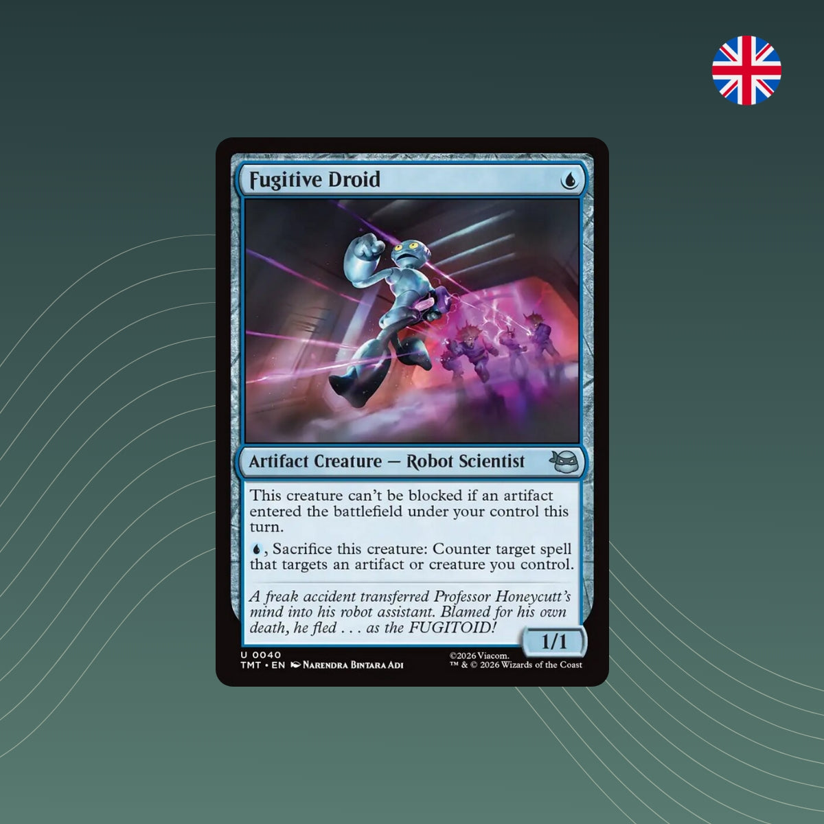 MTG - Fugitive Droid - #0040 - Teenage Mutant Ninja Turtles - Englisch