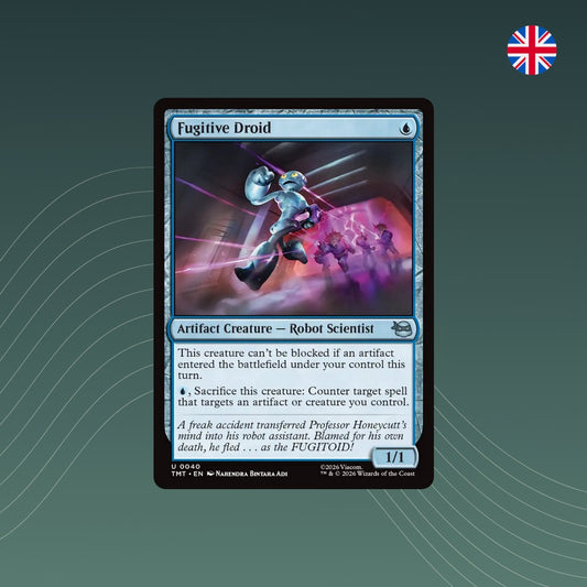 MTG - Fugitive Droid - #0040 - Teenage Mutant Ninja Turtles - Englisch