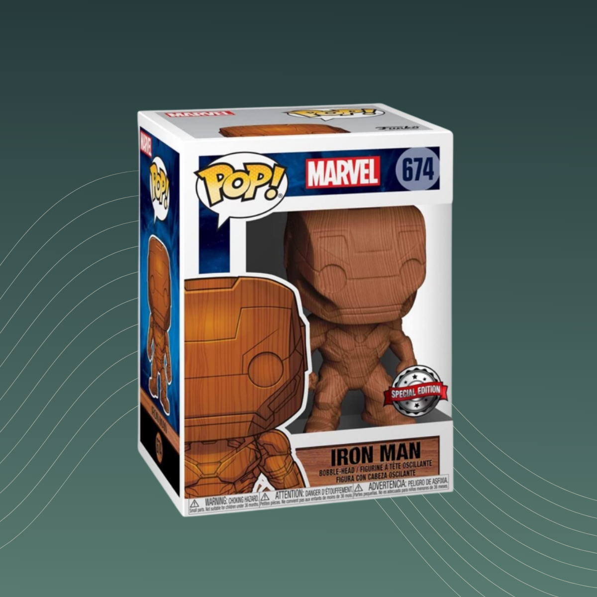 Iron Man - Marvel - 674 - Funko Pop! - Special Edition - Vinyl Figur