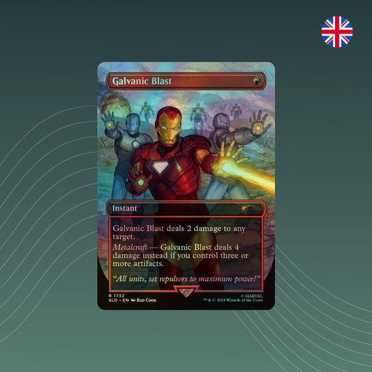 MTG - Galvanic Blast - Secret Lair x MARVEL - Showcase - Foil - Englisch