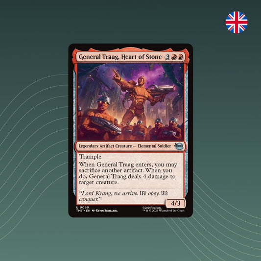 MTG - General Traag, Heart of Stone - #0090 - Teenage Mutant Ninja Turtles - Englisch