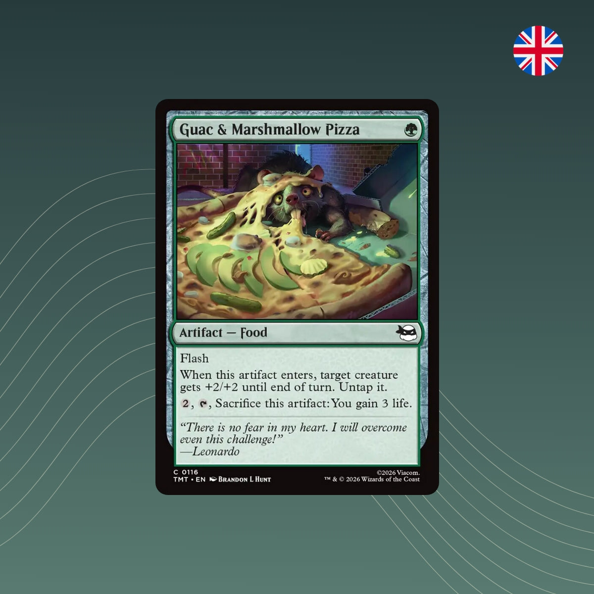 MTG - Guac & Marshmallow Pizza - #0116 - Teenage Mutant Ninja Turtles - Englisch
