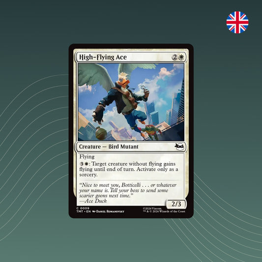 MTG - High-Flying Ace - #0009 - Teenage Mutant Ninja Turtles - Englisch