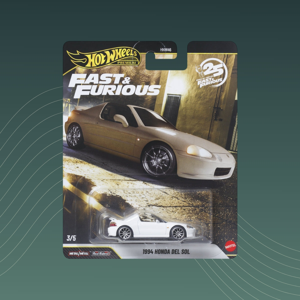 Hot Wheels - Premium - Fast & Furious 2026 - 1994 Honda del Sol - 3/5