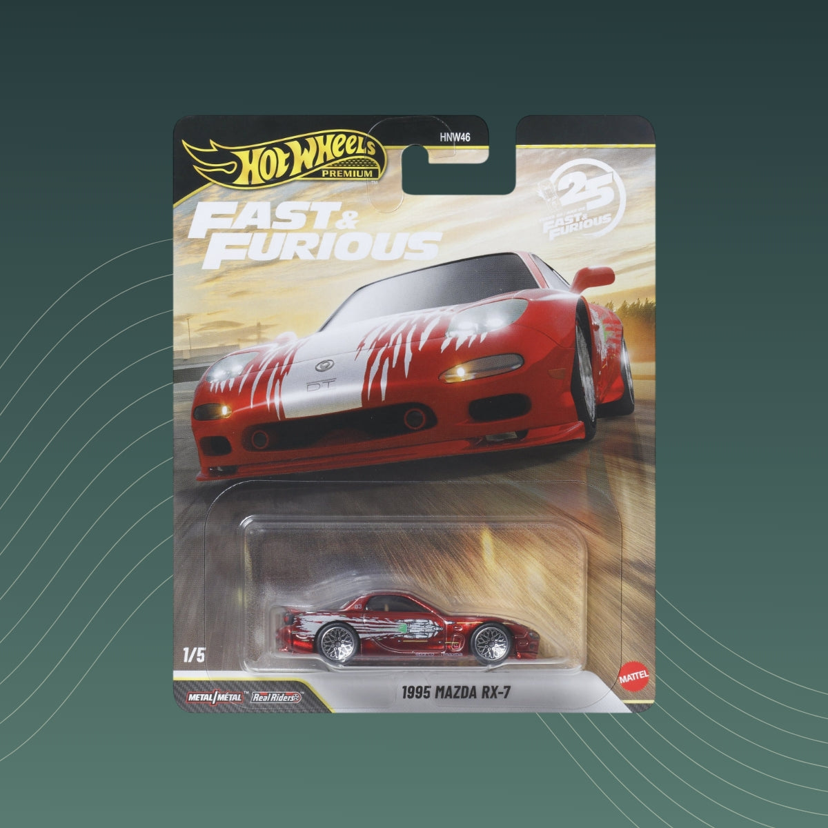 Hot Wheels - Premium - Fast & Furious 2026 - 1995 Mazda RX-7 - Chase Car - 1/5