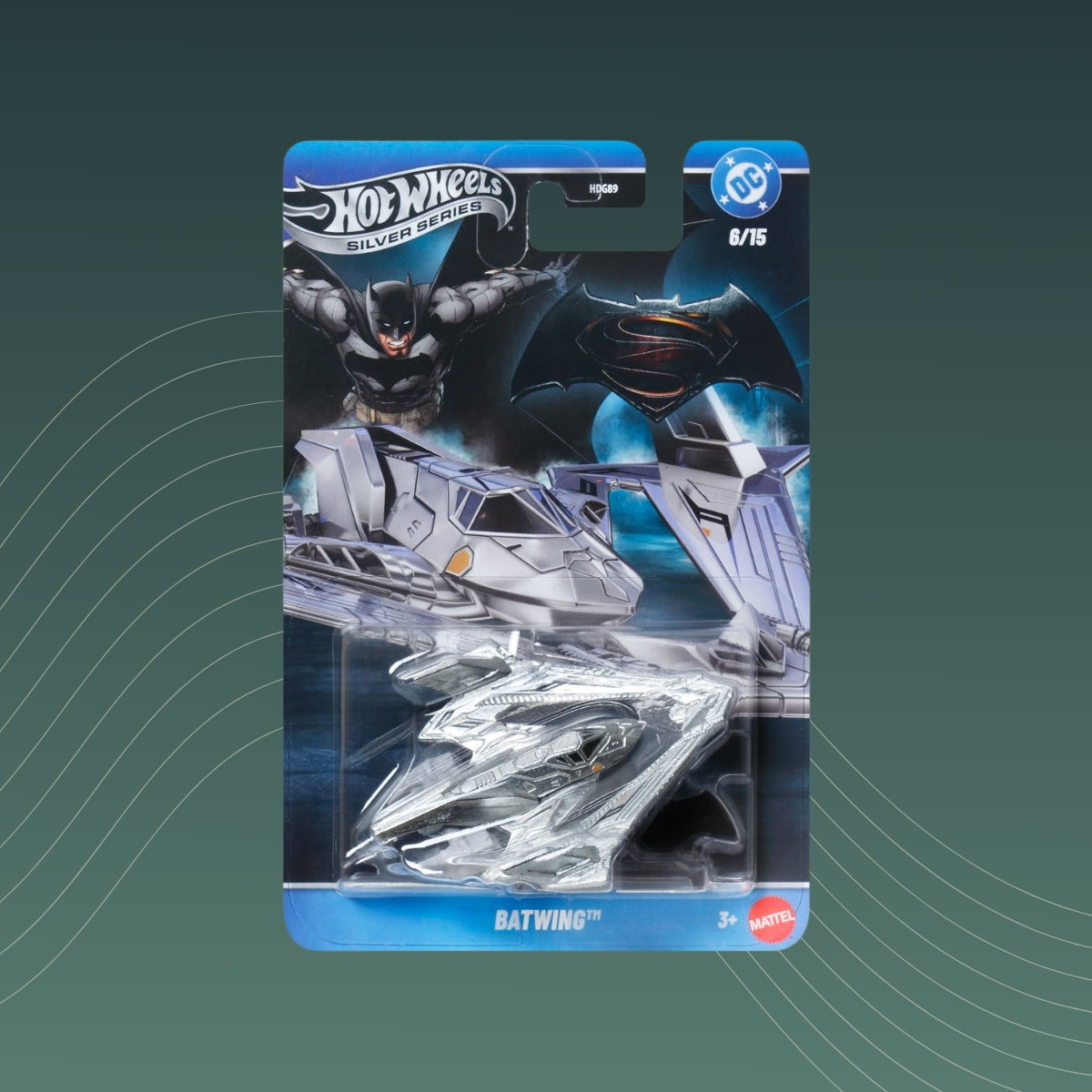 Hot Wheels Batman Silver Series 2026 Batwing 6 15 Die Cast hot-wheels-batman-silver-series-2026-batwing-6-15-die-cast