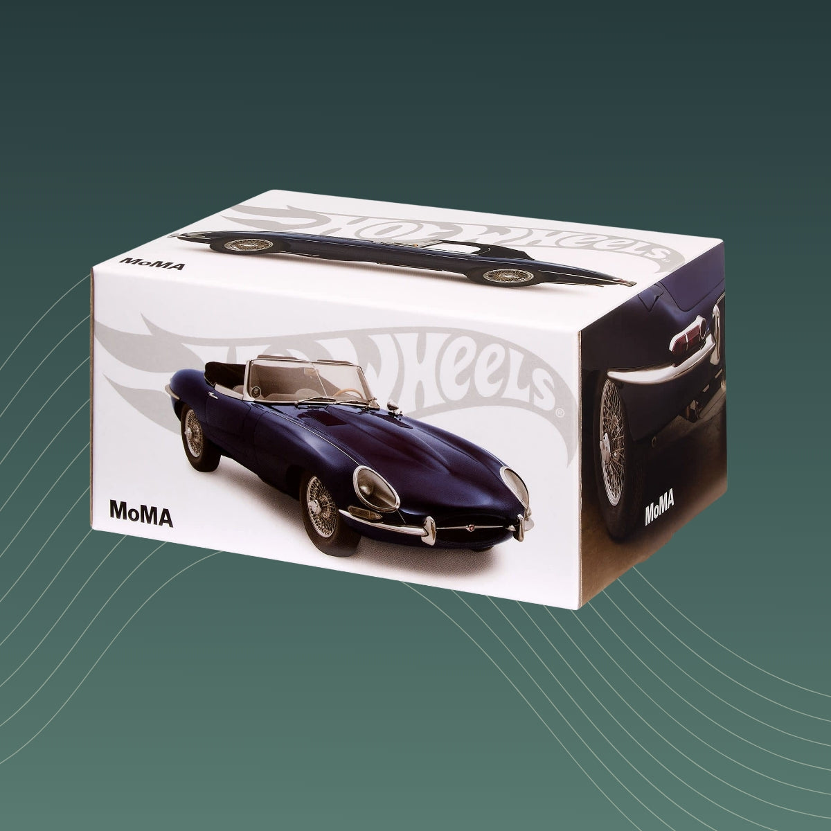 Hot Wheels x MoMA Jaguar E-Type Roadster - Mattel Creations Exklusiv