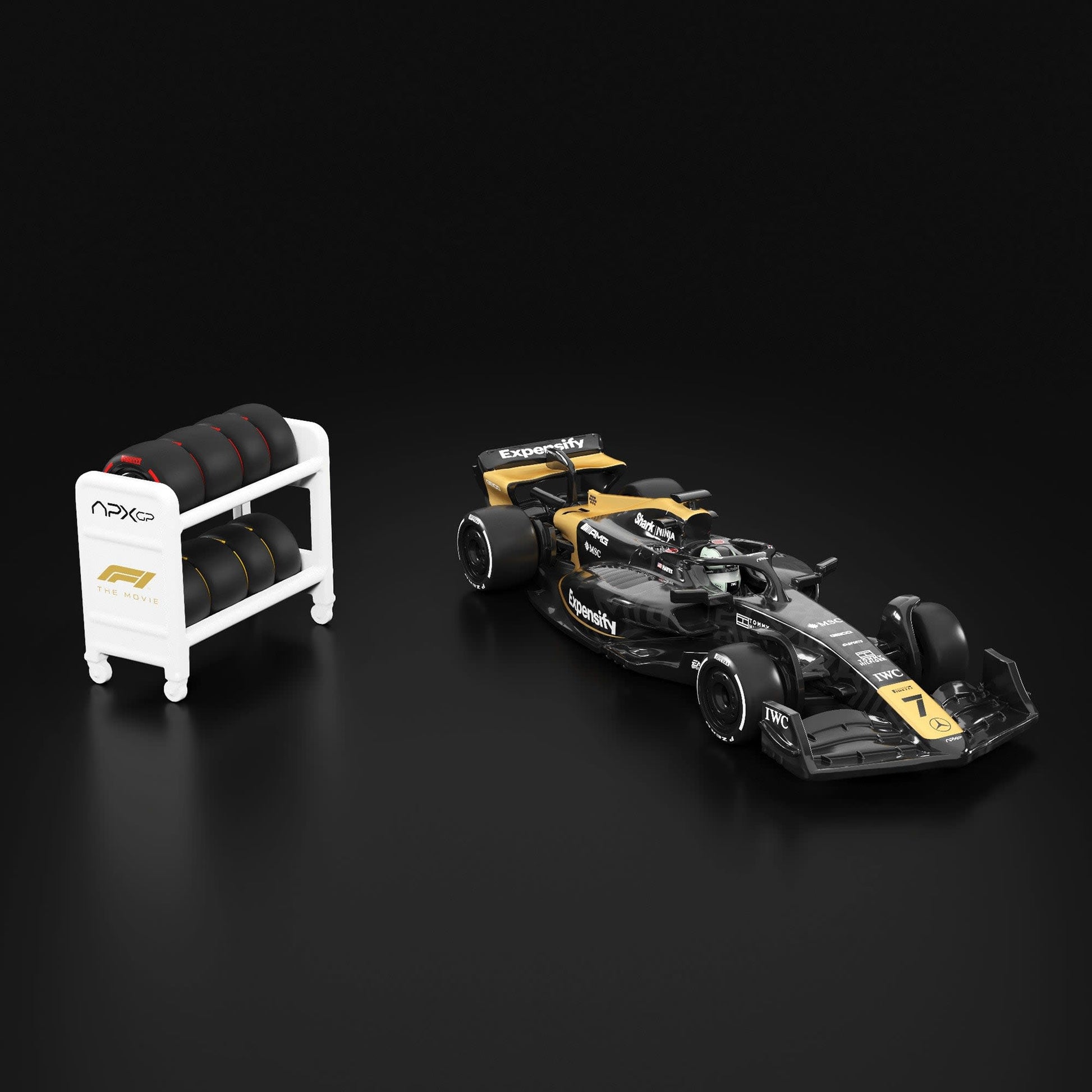 Hot Wheels & F1 The Movie Vehicle - APXGP - Exklusive Mattel Creations Car-examplecar