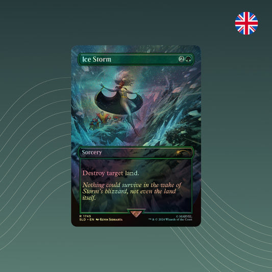 MTG - Ice Storm - Secret Lair x MARVEL - Showcase - Foil - Englisch