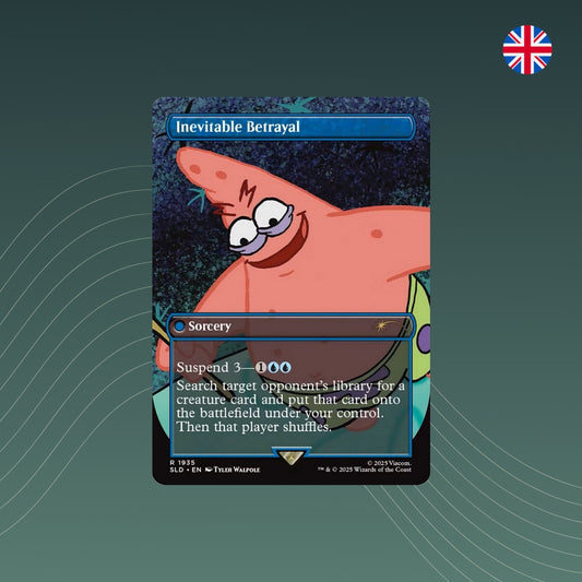 MTG -Inevitable Betrayal - #1935 - Secret Lair x SpongeBob - Englisch