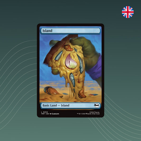 MTG - Island V.1 - #0254 - Teenage Mutant Ninja Turtles: Extras - Showcase - Englisch