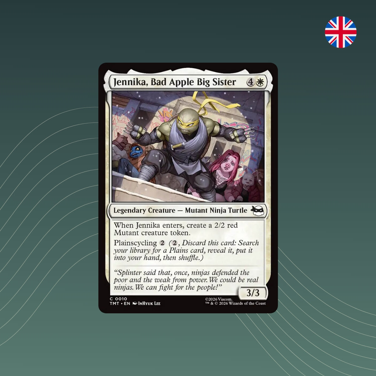 MTG - Jennika, Bad Apple Big Sister - #0010 - Teenage Mutant Ninja Turtles - Englisch